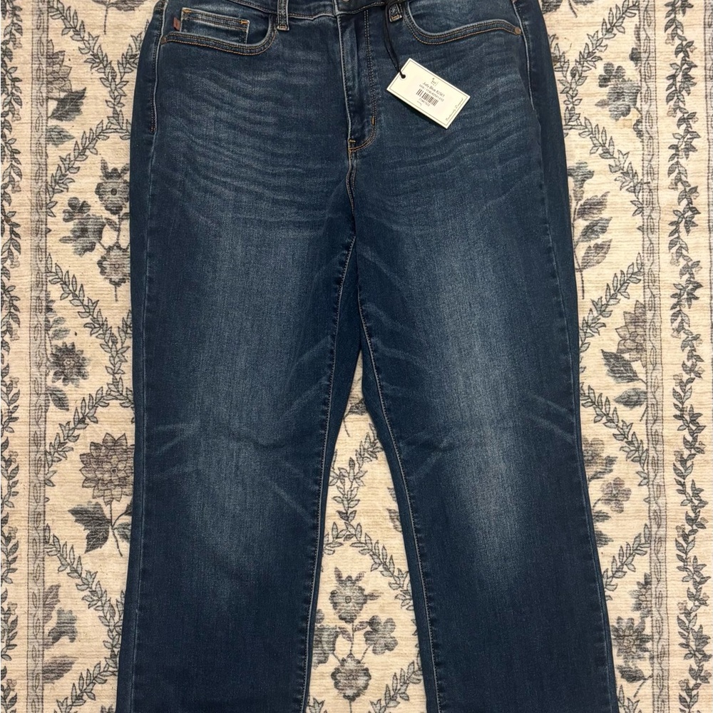 Judy Blue Dark Wash Straight Leg Jeans